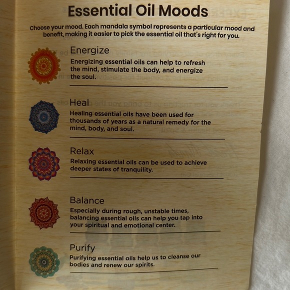 Ultrasonic Essential Oil Diffuser aromatherapy globe Guru Nanda - New - Picture 6 of 16